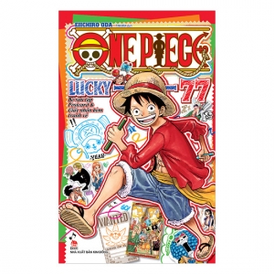 One Piece Lucky 77: Bộ Sưu Tập Postcard Và Giấy Nhắn Kèm Tranh Vẽ